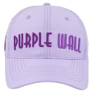 Purple Wall Embroidered Baseball Cap - Limited